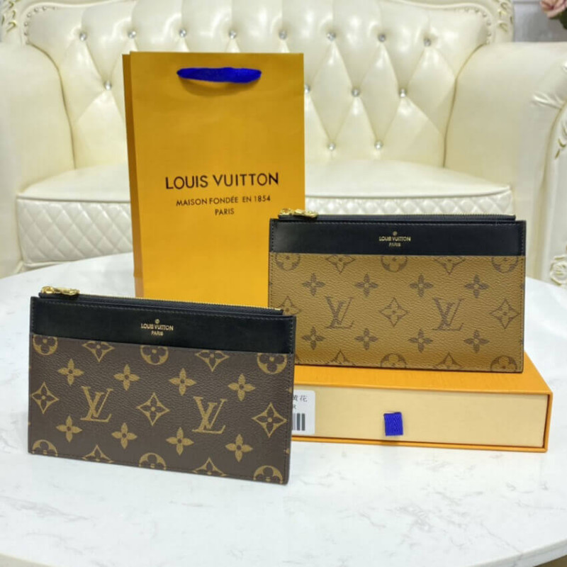 Shop Louis Vuitton MONOGRAM 2021-22FW Slim purse (M80390, M80348