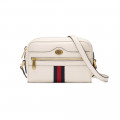Gucci Ophidia Leather Mini Bag White