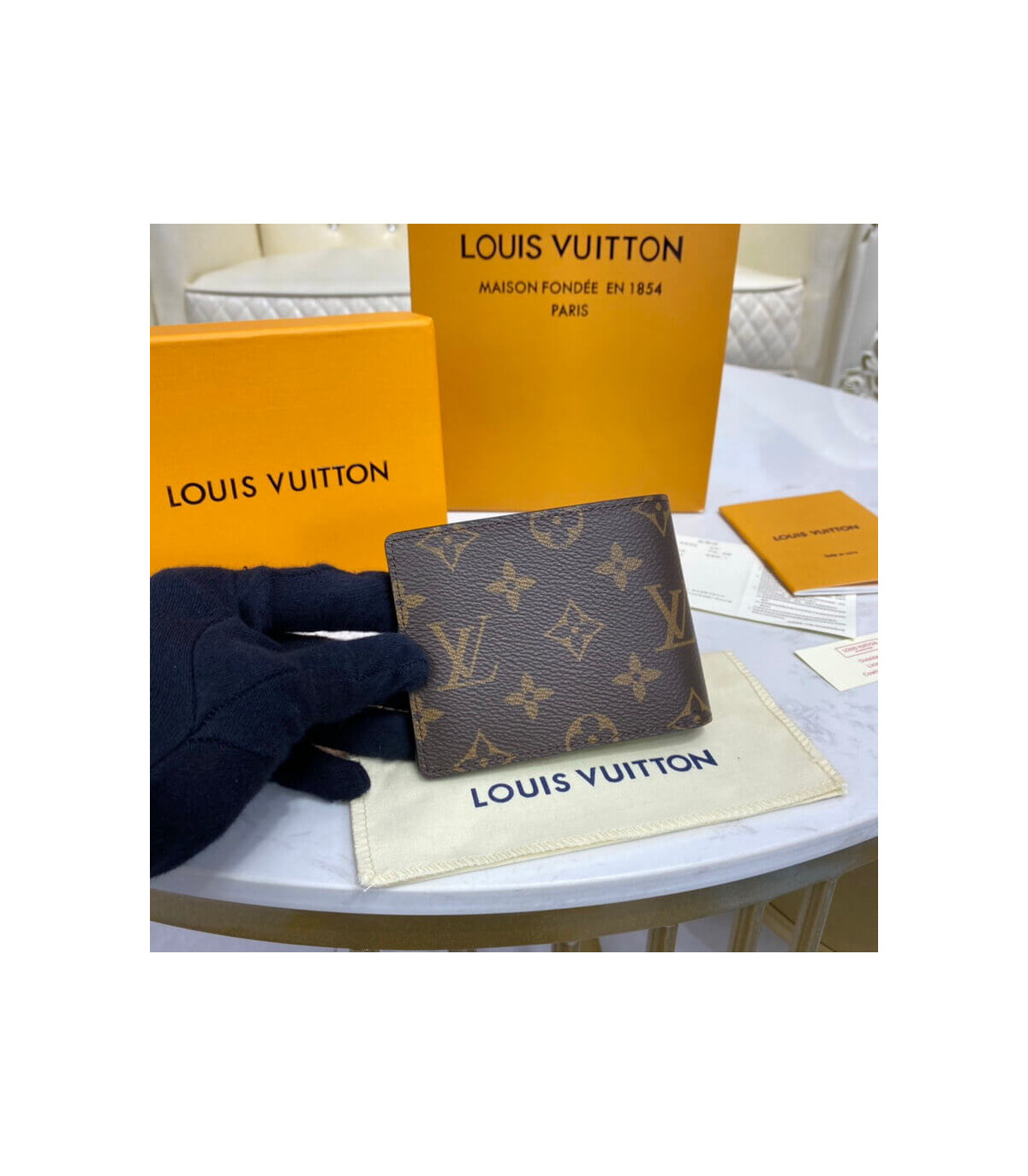 Ví Wallet LV Louis Vuitton M62294 N62663 SLENDER Wallet M61695