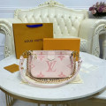 Louis Vuitton Bicolor Multi Pochette Accessoires Pink