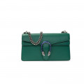 Gucci Dionysus Small Shoulder Bag in Green Leather